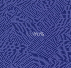 Линолеум Forbo Modul'up Compact Graphic 407UP43C blue doodle фото 1 | FLOORDEALER